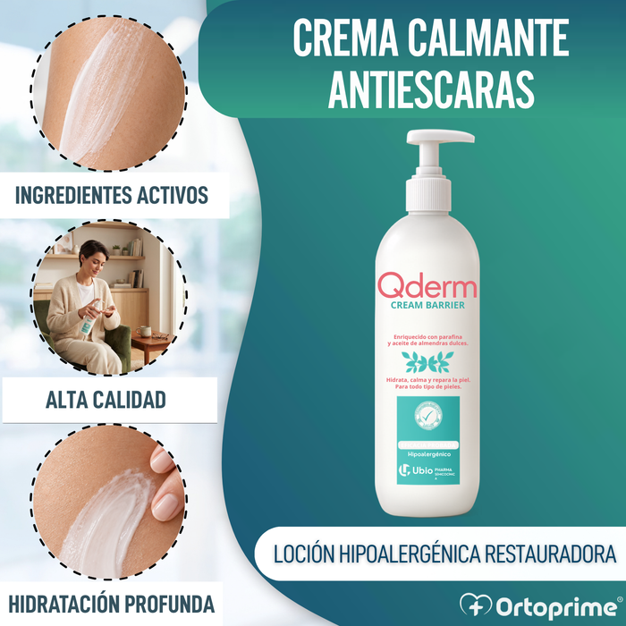 Crema Antiescaras Óxido de Zinc Pieles Irritadas | Dosificador 500ml