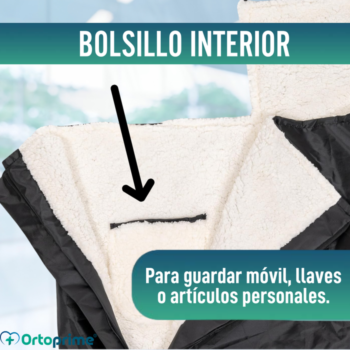 Cubrepiernas Silla de Ruedas Térmico Manta Impermeable