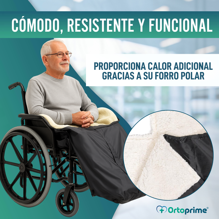 Cubrepiernas Silla de Ruedas Térmico Manta Impermeable