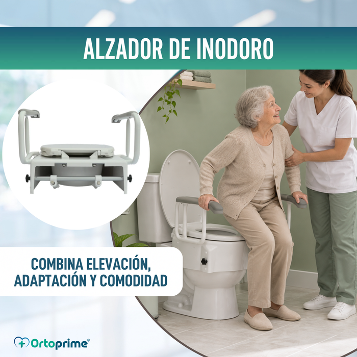Elevador WC Inclinable 6-10-15cm Resistance