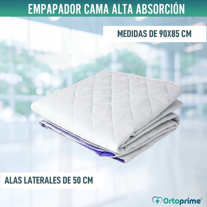 Empapador Absorbente Eco Lavable Cama 90cm 3,15 Litros/m2