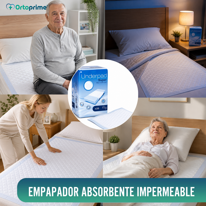Empapador Desechable Súper Absorbente con Velo | 90x180 cm