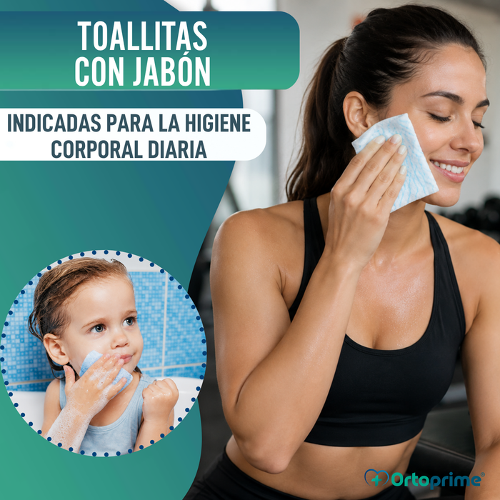 Esponjas Jabonosas Desechables Bebes y Adultos