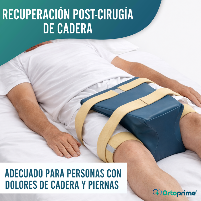 Taco Abductor de Cadera Postoperatorio con Funda Impermeable