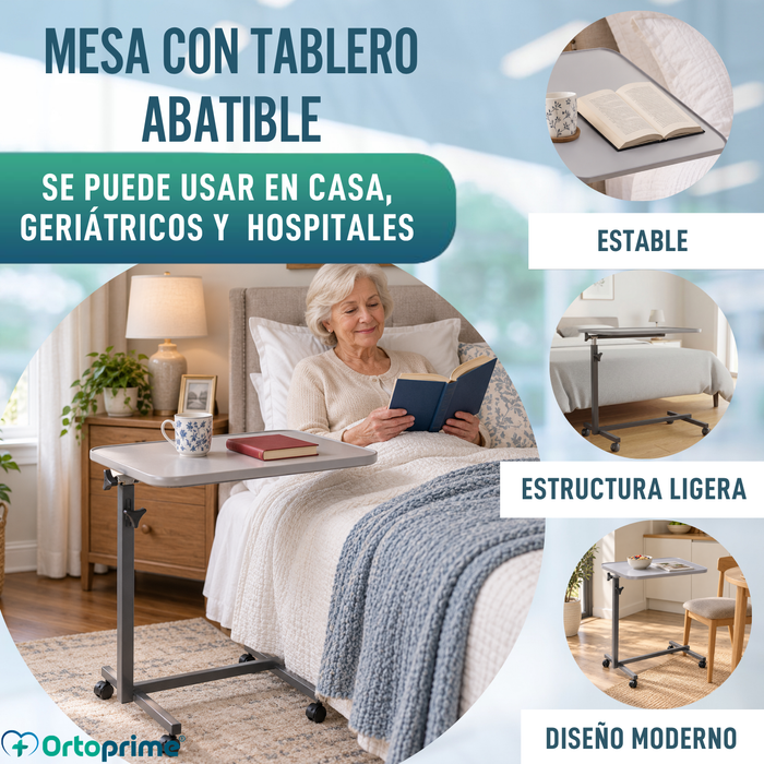 Mesa Auxiliar con Ruedas