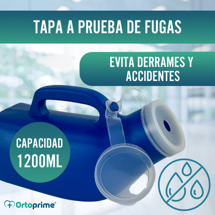 Orinal Portátil Unisex 1200ml para Adultos y Niños