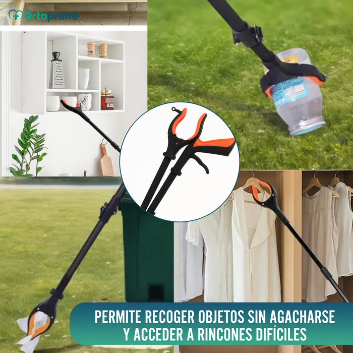 Pinza Recoge Objetos con Imán y Luz LED | Alcanzador Plegable