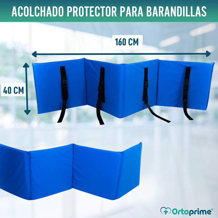 Protector Acolchado de Barandilla Cama Anti-caídas