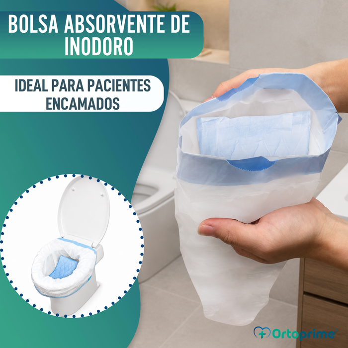 Bolsas Desechables para Inodoro Absorbentes | Pack x 20 Uds