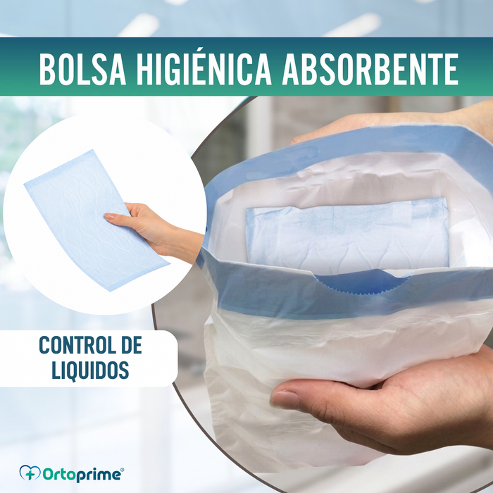 Bolsas Absorbentes Desechables para Cuña | Pack 20 Unidades