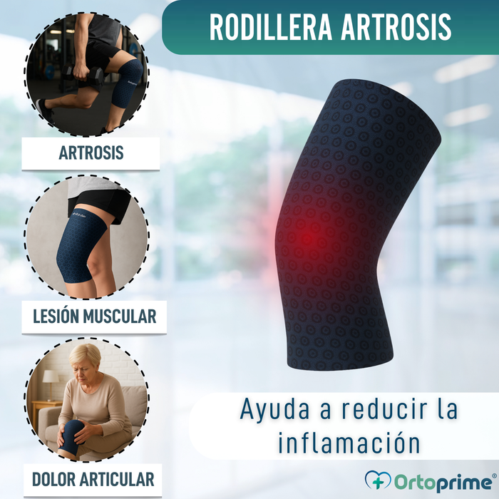 Rodillera para Artritis y Artrosis | Protector rodilla 4 Tallas
