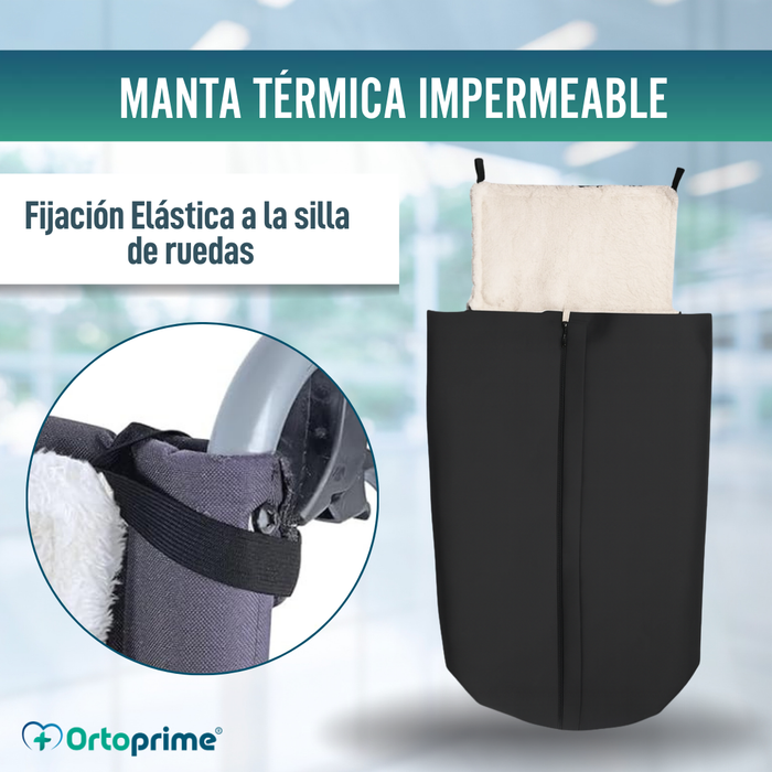 Cubrepiernas Silla de Ruedas Térmico Manta Impermeable