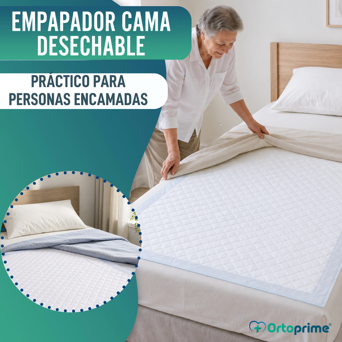 Empapador Desechable Súper Absorbente con Velo | 90x180 cm