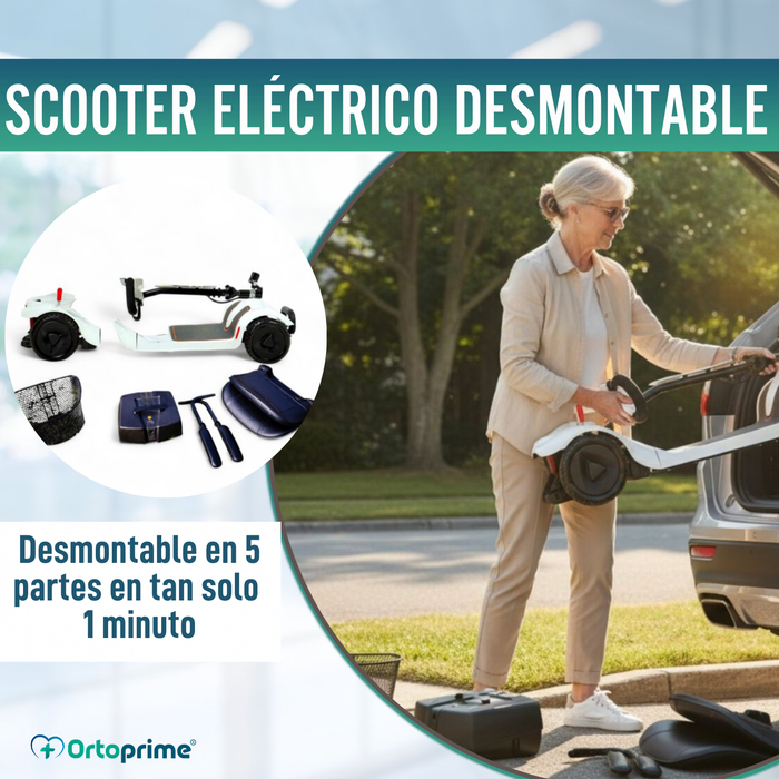 Scooter Eléctrico Inteligente con Tecnología NFC | 4 Ruedas
