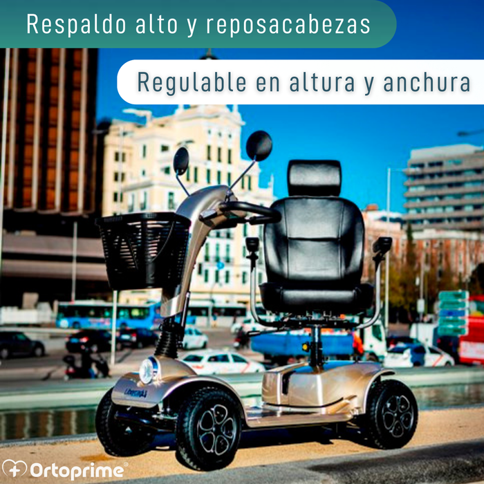 Scooter Eléctrica para Adultos de Alta Gama | 4 Ruedas