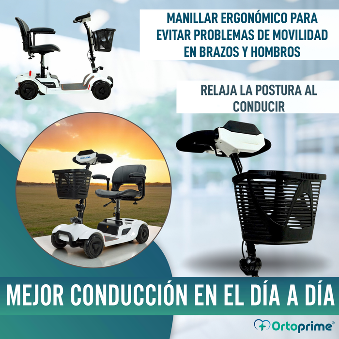 Scooter Eléctrico Inteligente con Tecnología NFC | 4 Ruedas