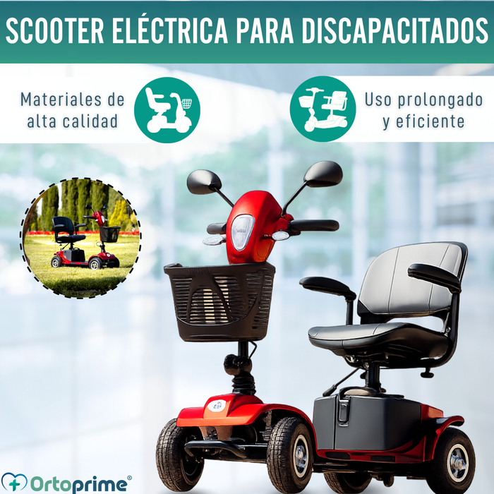 Scooter Movilidad Reducida Plegable | Amortiguación Integral