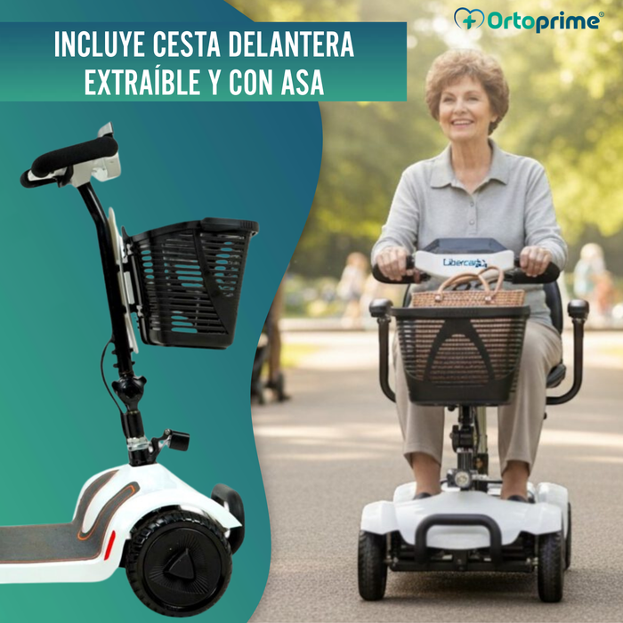 Scooter Eléctrico Inteligente con Tecnología NFC | 4 Ruedas