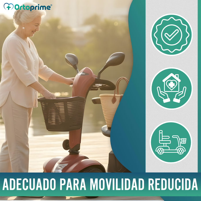 Scooter Eléctrico de Última Generación | Ruedas Grandes 24cm