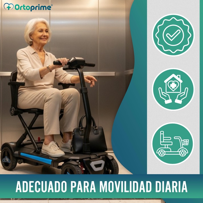 Scooter Eléctrico Compacto Transportable | Plegado Eléctrico