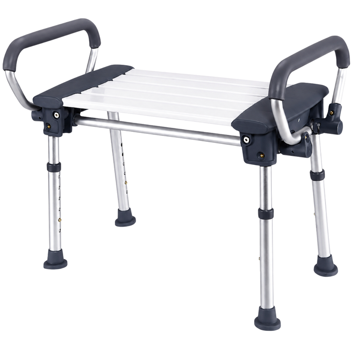 Asiento de Ducha Bariátrica XXL con Reposabrazos Abatibles
