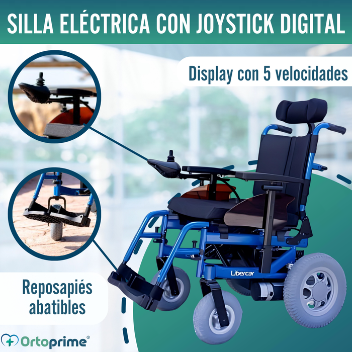 Silla de Ruedas Eléctrica Adaptable | Múltiples Posiciones