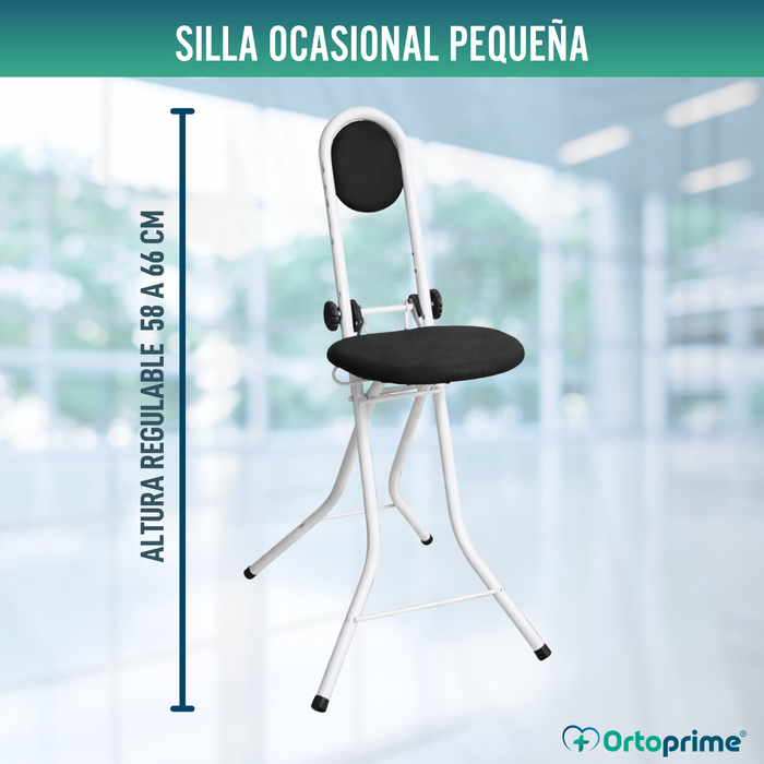Silla de Apoyo con Respaldo |  Regulable en Altura