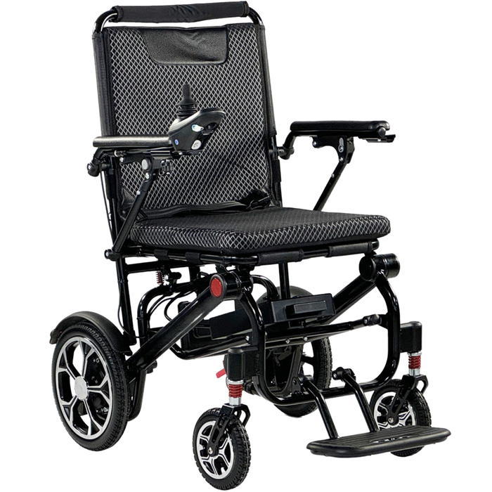 Silla de Ruedas Eléctrica Plegable Súper Ligera | Batería 10 Ah