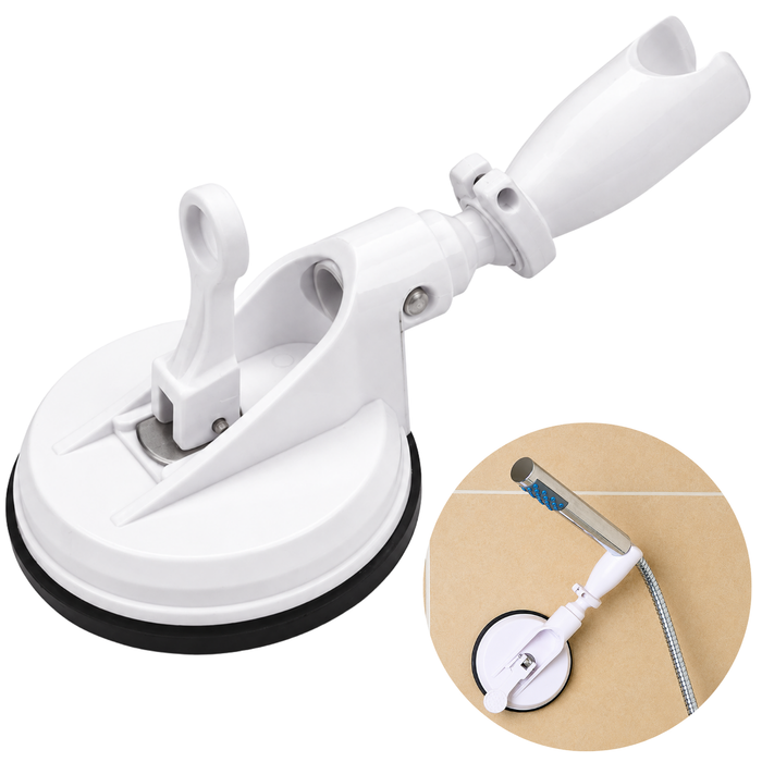Soporte de Ducha con Ventosa y Palanca | Portaducha Universal