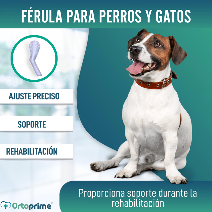 Férula Rápida para Extremidades de Perros y Gatos | 3 Tallas