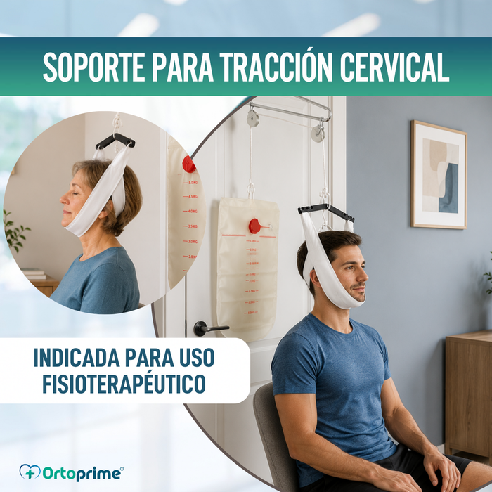 Polea Portátil para Tracción Cervical