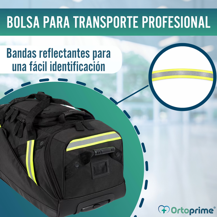 Bolsa Trolley Profesional de Bombero con Ruedas EPI