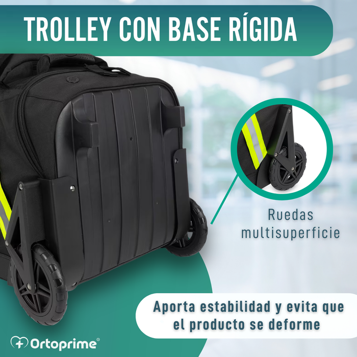 Bolsa Trolley Profesional de Bombero con Ruedas EPI