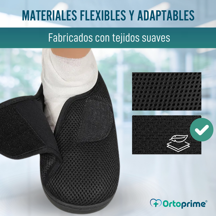 Zapatillas Ortopédicas Mujer y Hombre Pies Hinchados Transpirable