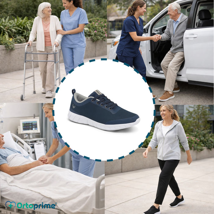 Zapatilla Antideslizante Confort con Soporte de Arco | Unisex
