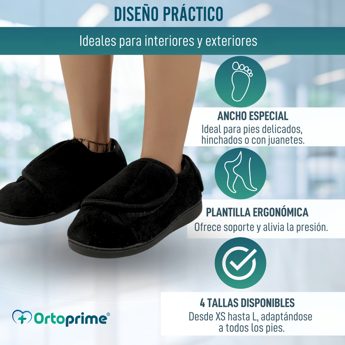 Zapatos para Pies Anchos Unisex | Calzado Ancho Borreguito