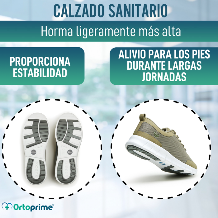 Zapatilla Antideslizante Confort con Soporte de Arco | Unisex