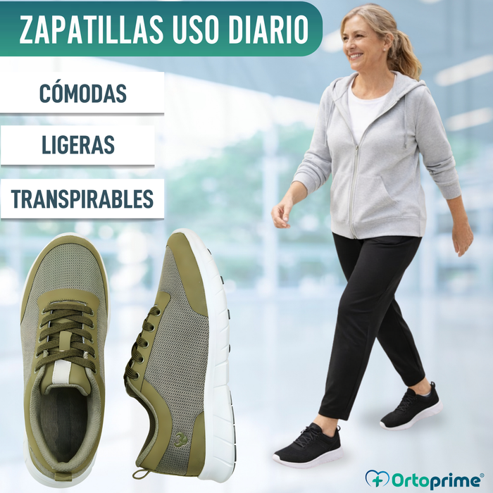 Zapatilla Antideslizante Confort con Soporte de Arco | Unisex