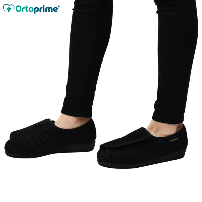Zapato Velcro Exclusivo para Pies Anchos Confort