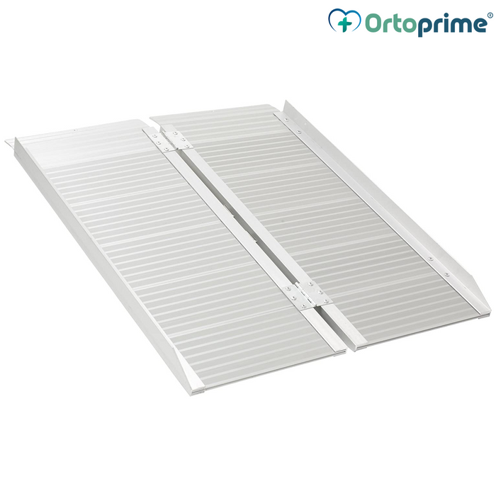 Rampa de Aluminio Portátil para Silla de Ruedas