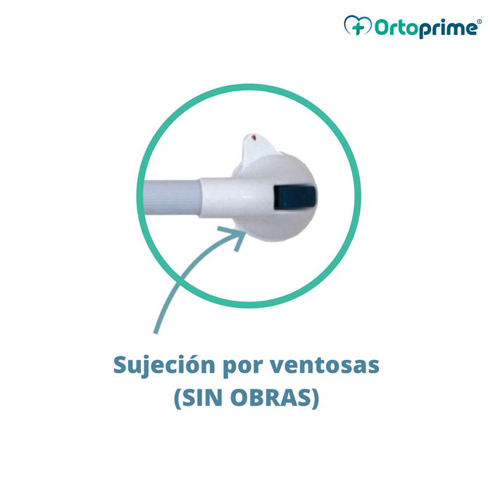 Asidero para Duchas con Sistema de Succión