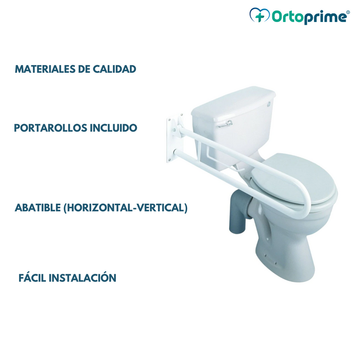 Barra Abatible Asidero de Baño Adaptado