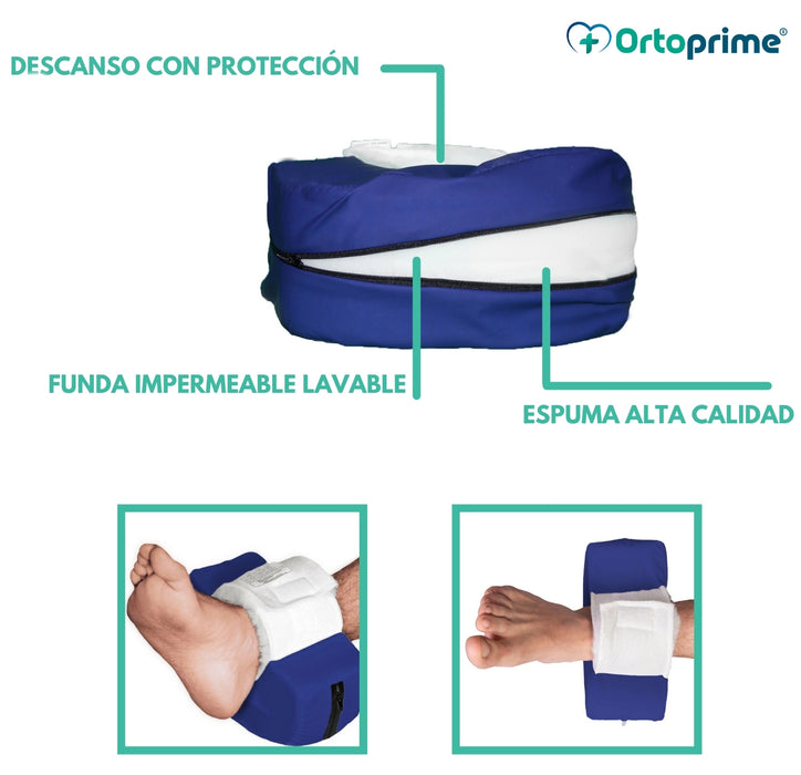 Talonera Antiescaras Curva PU Impermeable