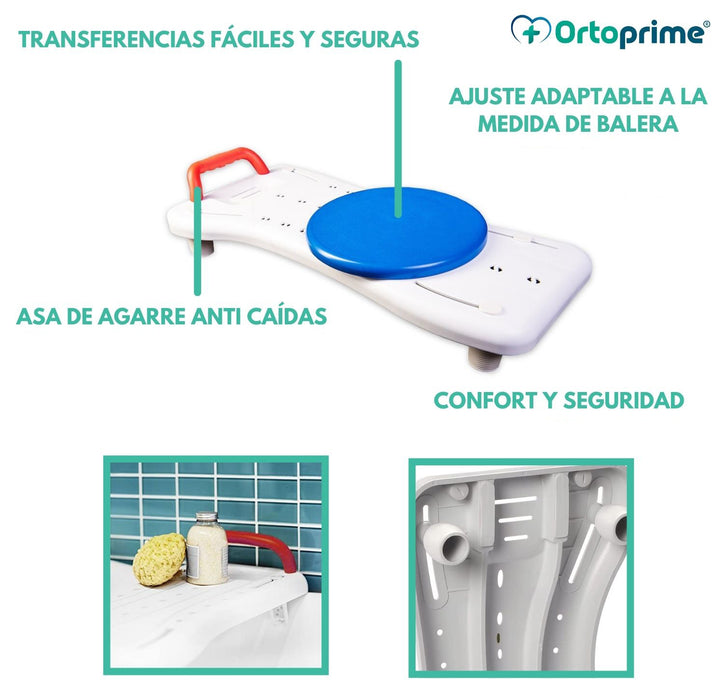 Tabla de Bañera Transferencia Giratoria
