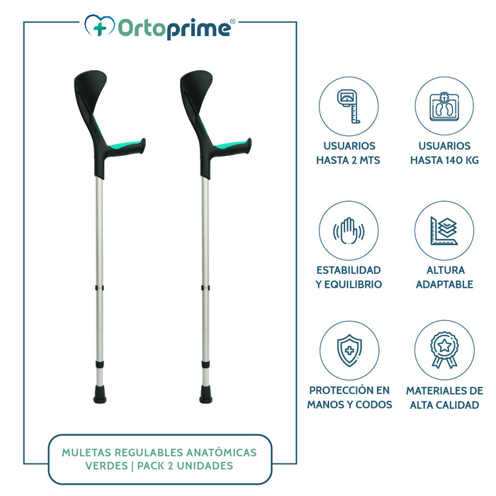 muletas-regulables-verdes-anatomicas-ortoprime