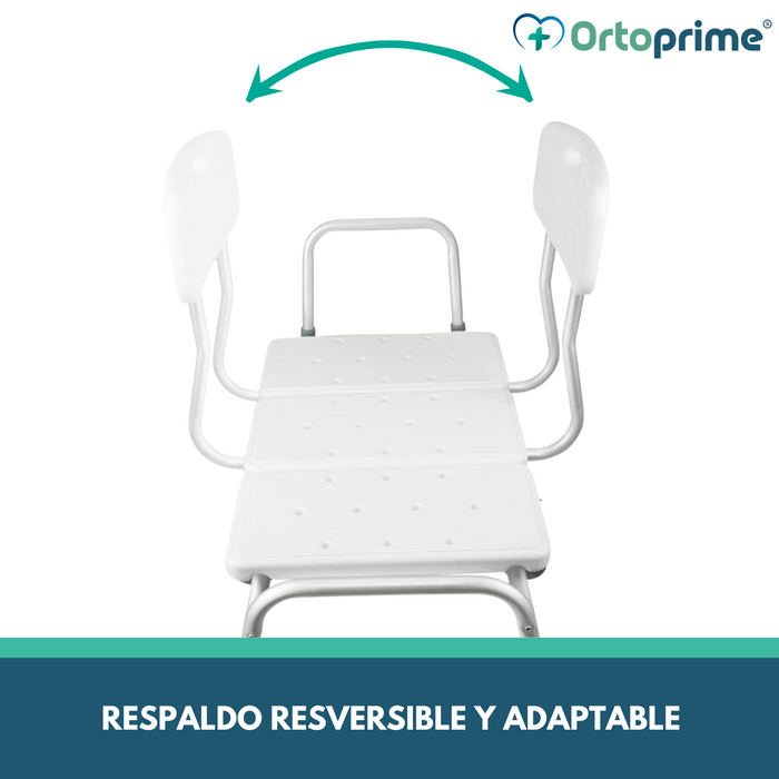 Silla de Bañera Ortopédica para Transferencia | Banco ducha Asiento Universal