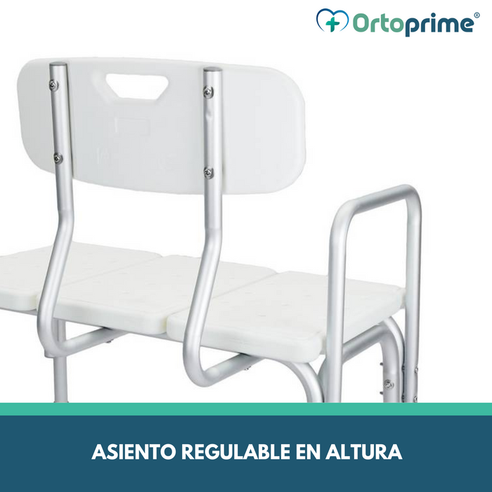 Silla de Bañera Ortopédica para Transferencia | Banco ducha Asiento Universal
