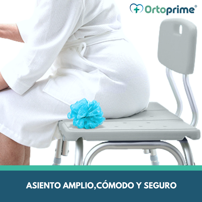 Silla de Bañera Ortopédica para Transferencia | Banco ducha Asiento Universal