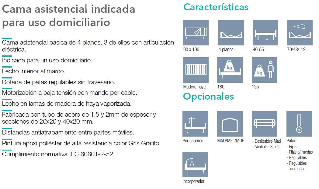Cama Articulada Eléctrica | Economic Pack