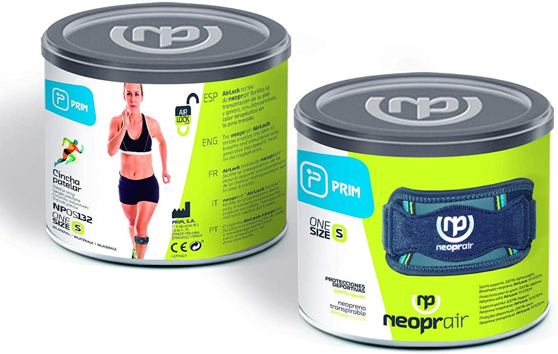 Cintas Patelares Tendiditis Rotuliana Neopreno Pack 2 Unidades